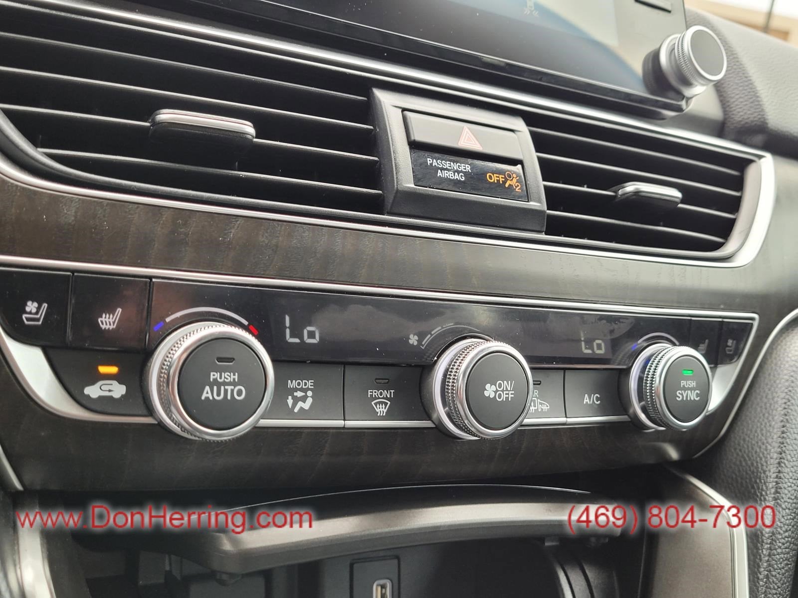 2019 Honda Accord Sedan Touring 2.0T