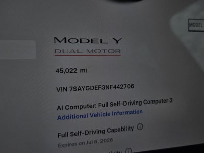 2022 Tesla Model Y Performance