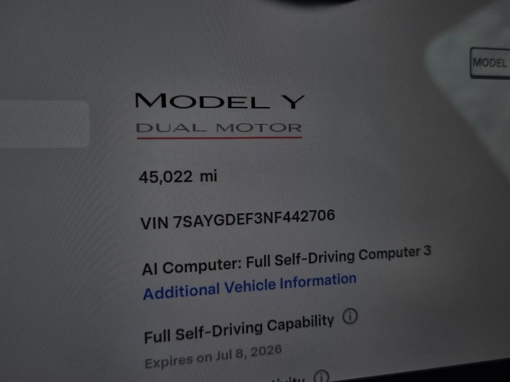 2022 Tesla Model Y Performance
