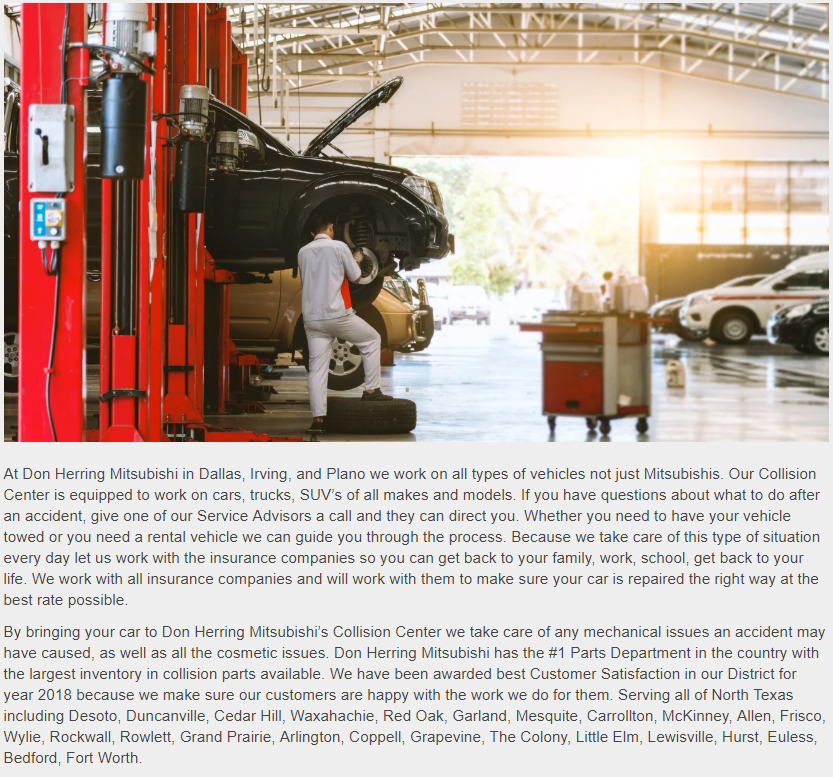 Don Herring North Mitsubishi in Plano TX